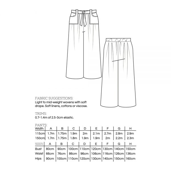 17 Mia Pant PDF Download - Van Den Berg Fashion